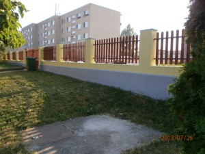Renovace plotu MŠ